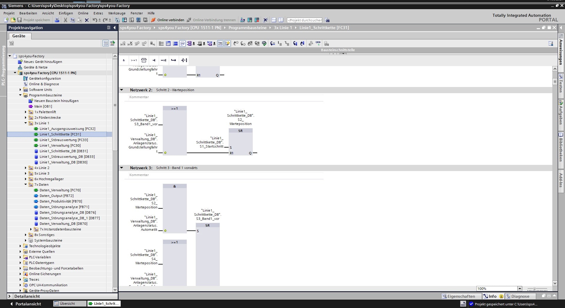 Factory I/O - Realistische Simulation für 3D-Industrieanlagen